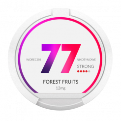 Nicotine pouches 77 Fruits des bois 6mg
