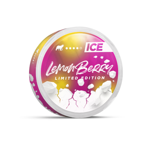 Nicotine pouches ICE Lemon Berry 9mg/sachet