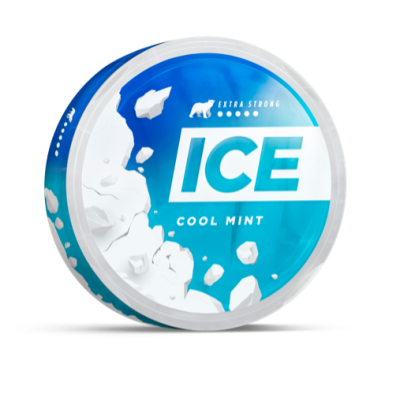 nicotine pouches ICE cool mint x-strong 12mg