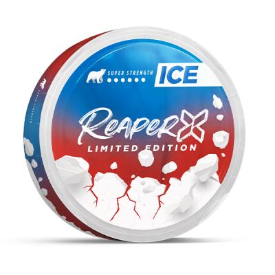 NICOTINE POUCHES ICE Reaper X-Strong 19 mg