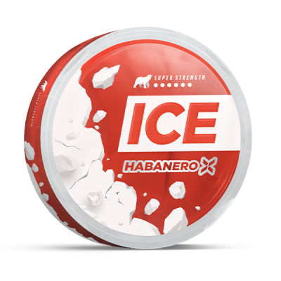 Nicotine pouches ICE Habanero X X-Strong 19 mg