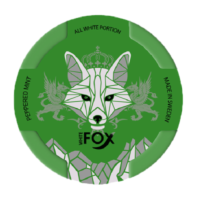 WHITE FOX Peppered Mint 12mg/sachet
