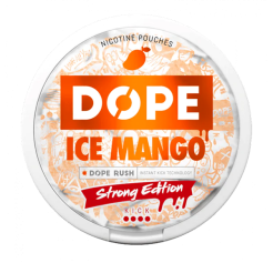 nicotine pouches dope ice mango x-strong 11,2 mg