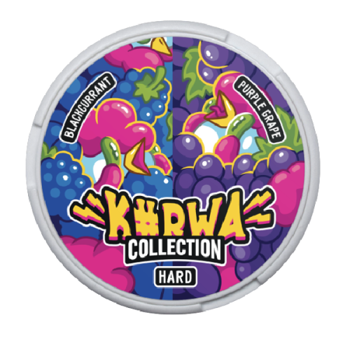 nicotine pouches kurwa Blackcurrant - Purple Grape X-Strong 16,3 mg