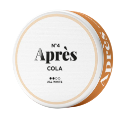 nicotine pouches après Cola Medium 5,2 mg