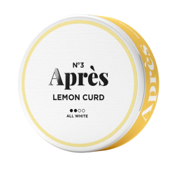 nicotine pouches après Lemon Curd Medium 5,2 mg