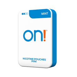 nicotine pouches on mint mini light