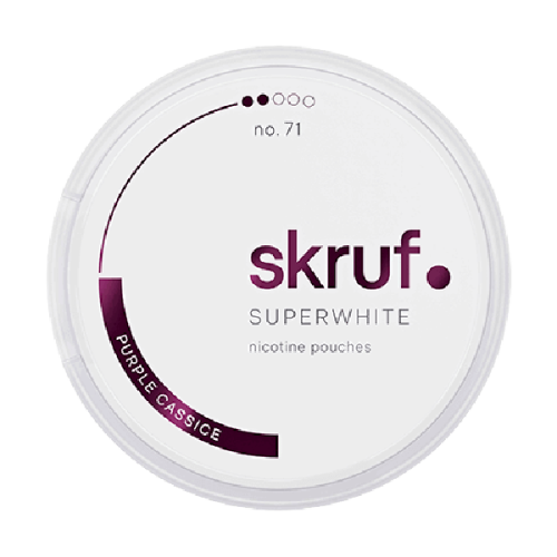Skruf Super White Cassice 6mg/sachet