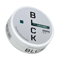nicotine pouches blck Cold Mint Strong 9,6 mg