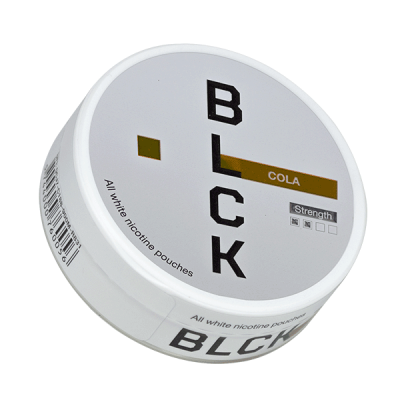 nicotine pouches blck Cola Strong 9,6 mg