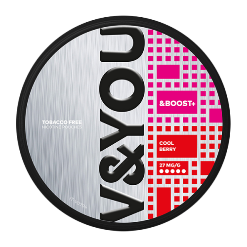 Nicopods V&You &BOOST+ Cool Berry 15mg/sachet