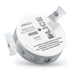 nicotine pouches D'LICE menthe glaciale Strong 12 mg