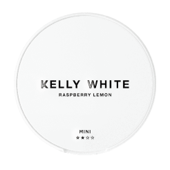 nicotine pouches kelly white Raspberry Lemon Mini Medium 6 mg