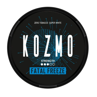 nicotine pouches KOZMO Fatal Freeze X-Strong 12,6 mg