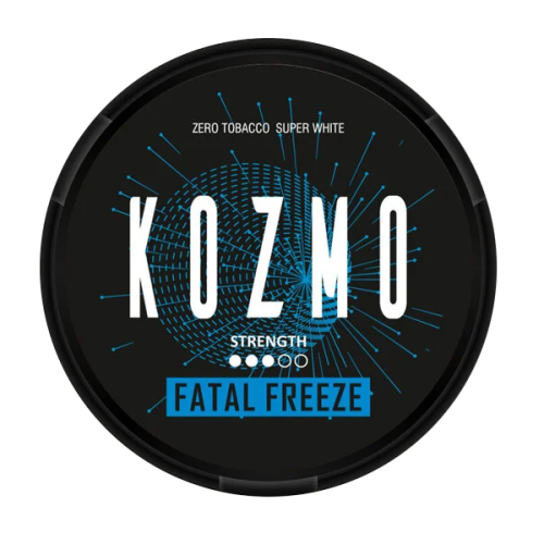 nicotine pouches KOZMO Fatal Freeze X-Strong 12,6 mg
