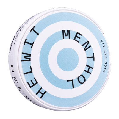 nicotine pouches HELWIT Menthol Medium 6 mg