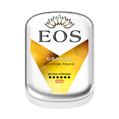 nicotine pouches EOS Orange X-Strong 20 mg