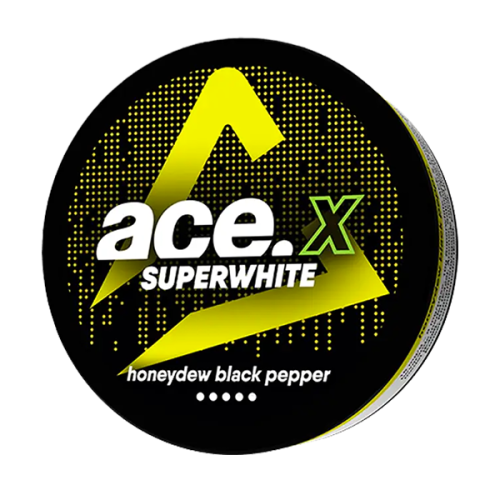 snus ACE Honeydew Black Pepper Strong 8 mg sans tabac