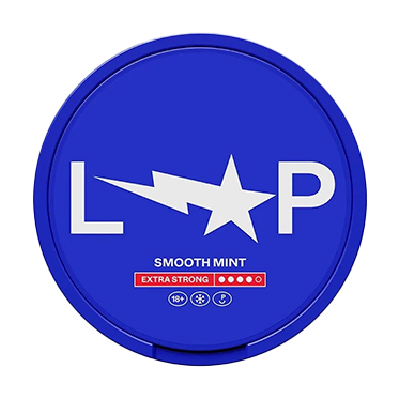 All white snus LOOP Mint Mania Extra Strong