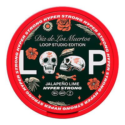 nicotine pouches LOOP Jalapeño Lime X-Strong 15,5 mg