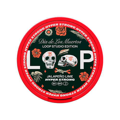 nicotine pouches LOOP Jalapeño Lime X-Strong 15,5 mg