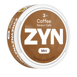 Snus ZYN Café Light 3 mg sans tabac