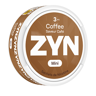 Snus ZYN Café Light 3 mg sans tabac