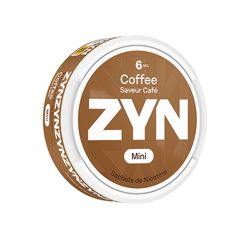 Snus ZYN Café Medium 6 mg sans tabac