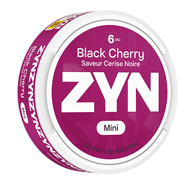 Snus ZYN Cerise Noire Medium 6 mg sans tabac