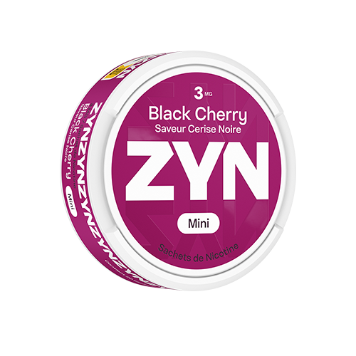 Snus ZYN Cerise Noire Light 3 mg sans tabac