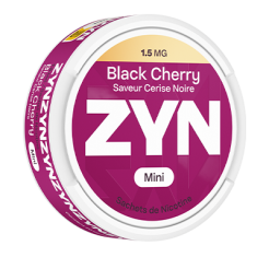 Snus ZYN Cerise Noire X-Light 1,5 mg sans tabac