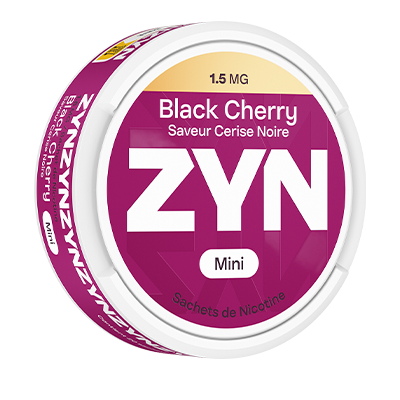 Snus ZYN Cerise Noire X-Light 1,5 mg sans tabac