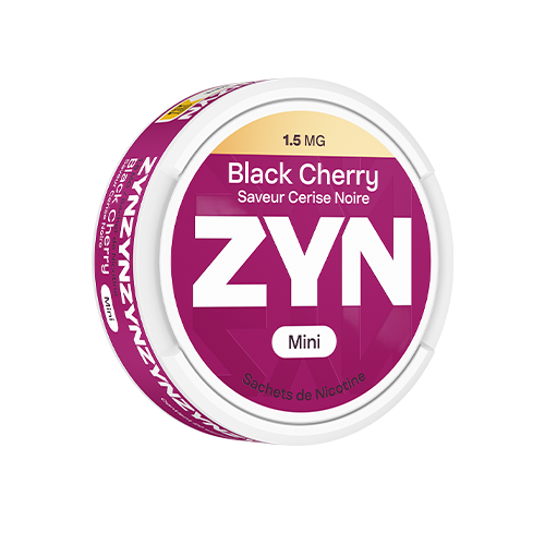 Snus ZYN Cerise Noire X-Light 1,5 mg sans tabac