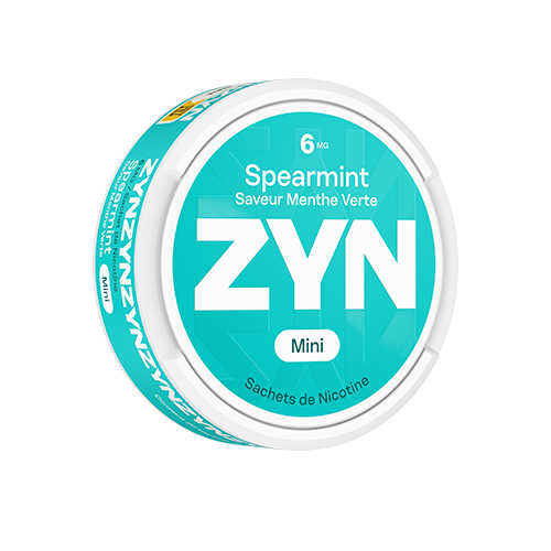 Snus ZYN Menthe Verte Medium 6 mg sans tabac