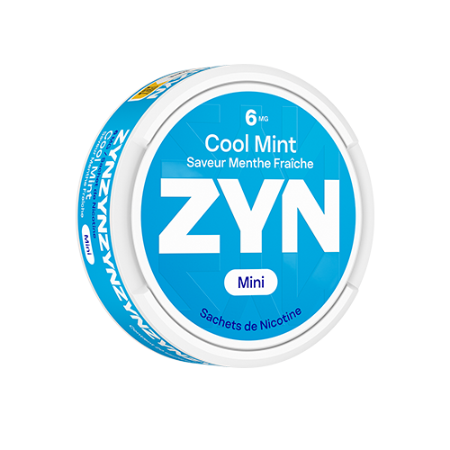 Snus ZYN Menthe Fraîche Medium 6 mg sans tabac
