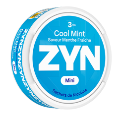 Snus ZYN Menthe Fraîche Light 3 mg sans tabac
