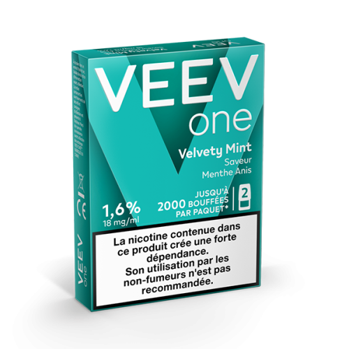 Pods VEEV ONE Anis Menthe 2 recharges
