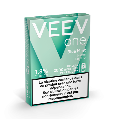 Pods VEEV ONE Menthe Fraîche 2 recharges 20 mg
