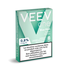 Pods VEEV ONE Menthe Fraîche 2 recharges 9 mg