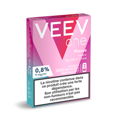 Pods VEEV ONE Myrtille Fraise 2 recharges 9 mg