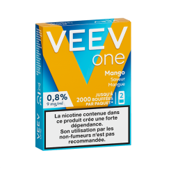 Pods VEEV ONE Mangue 2 recharges 9 mg/mL