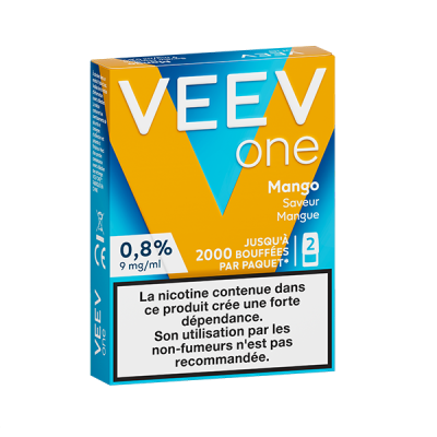 Pods VEEV ONE Mangue 2 recharges 9 mg/mL