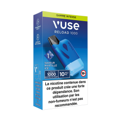 Puff rechargeable VUSE Reload box 1000 Saveur Myrtille Ice 10mg