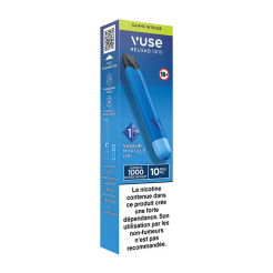 Puff rechargeable VUSE Reload 1000 bar Saveur Myrtille Ice 10mg