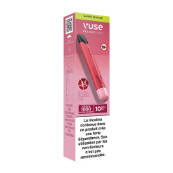 Puff rechargeable VUSE Reload 1000 bar Saveur Fraise Ice 10mg