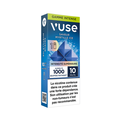 Pod VUSE recharge Myrtille Ice 10 mg