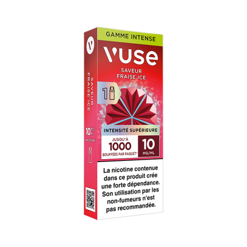 Pod VUSE recharge Fraise Ice 10 mg