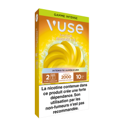 Pods VUSE Banane Ice 2 recharges 10 mg/mL