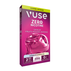 Pods VUSE Fruits Rouges Intense 2 recharges 0, 10, 20 mg/mL