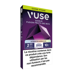 Pods VUSE Fusion Fruits des Bois 2 recharges 6, 10 mg/mL